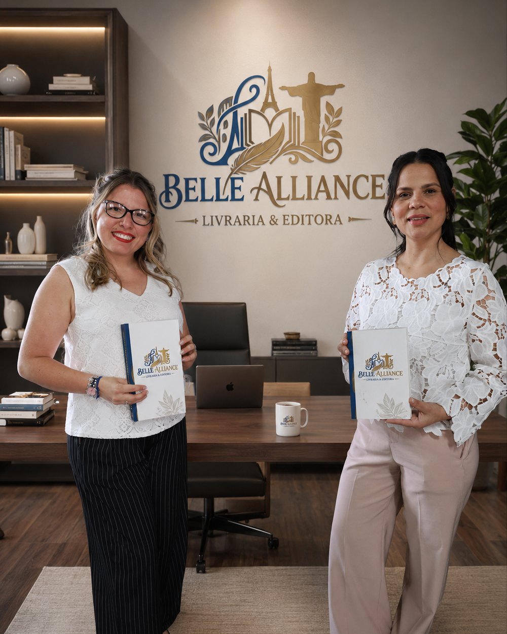 Lea Borges e Angelica Flozino