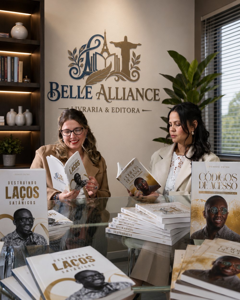 Lea Borges e Angelica Flozino